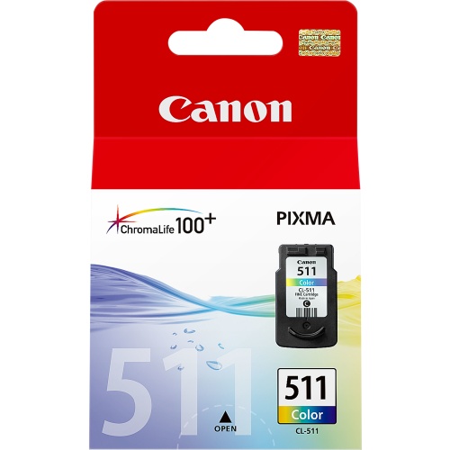 Canon CL-511 Color (2972B001) Rašalinė kasetė, CMY