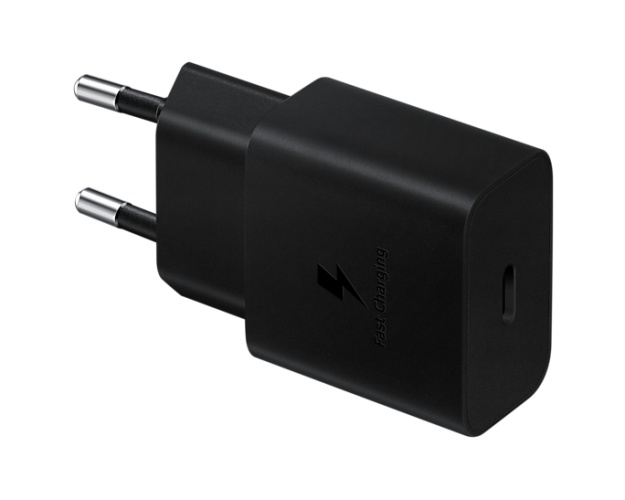 Samsung EP-T1510 15W AC Maitinimo adapteris USB-C + Kabelis USB-C, Juoda