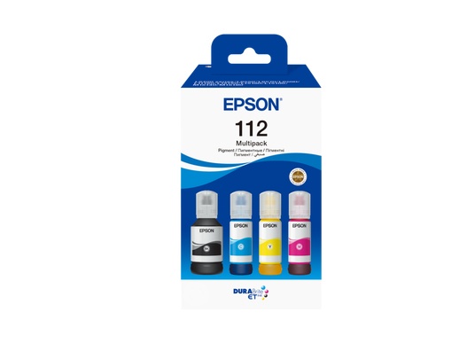 Epson 112 EcoTank (C13T06C64A) Rašalo papildymo buteliukų komplektas, C/M/Y/BK