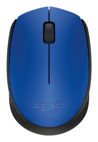 Logitech M171 Belaidė pelė RF Wireless, 1000 DPI, Blue/Black