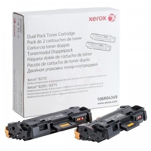 Xerox 106R4349 (106R04349), Juoda kasetė