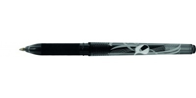 Gelinis rašiklis su rašalo trintuku Stanger Eraser Gel Pen 0.7 mm, Juodas, 1 vnt.