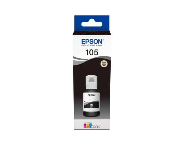 Epson 105 EcoTank (C13T00Q140) Rašalo papildymo buteliukas, Juoda