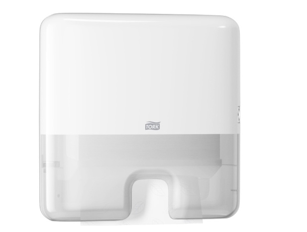 Laikiklis rankšluosčių servetėlėmis Tork Xpress Multifold H2 Mini, baltos spalvos