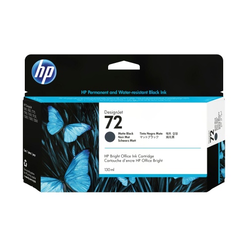 HP 72 (C9403A) Rašalinė kasetė, Matinė juoda