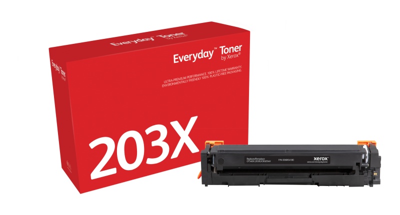 Xerox Everyday For HP 203X (CF540X) High, Lazerinė kasetė, Juoda