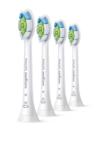 Philips Sonicare W2 Optimal White HX6064/87 Sonic Dantų šepetėlio galvutės, Balta
