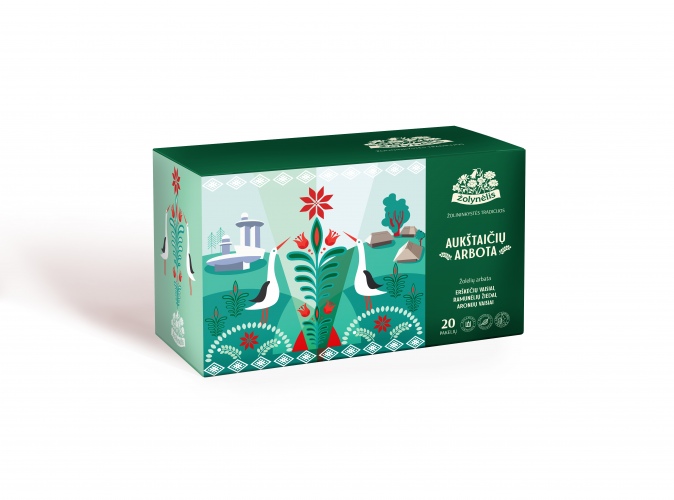 Žolynėlis žolelių arbata Aukštaičių Arbota, 40g (2x20)