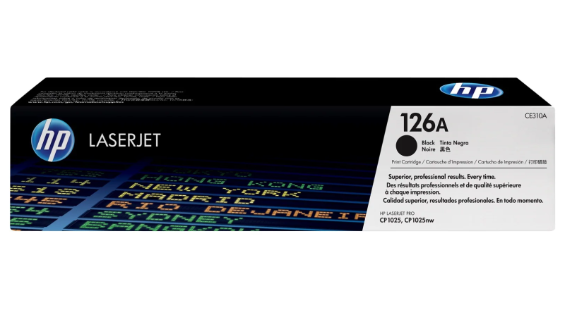 HP 126A (CE310A) Lazerinė kasetė, Juoda