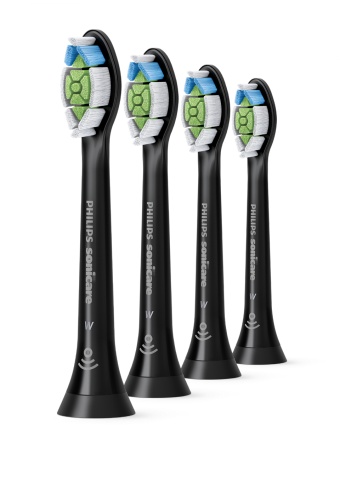 Philips Sonicare W2 Optimal White HX6064/88 Sonic Dantų šepetėlio galvutės, Juoda