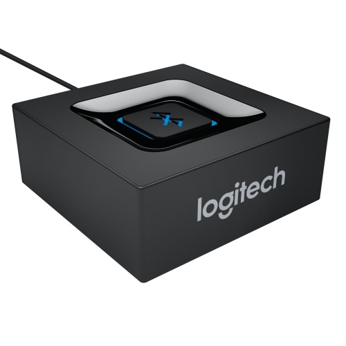 Logitech 980-000912 Bluetooth Audio Receiver, Juoda
