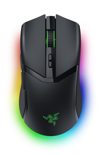 Razer Cobra Pro Belaidė žaidimų pelė RF Wireless + Bluetooth + USB-C, Optical 30000 DPI, Juoda