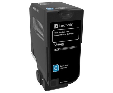Lexmark 74C2SC0 Lazerinė kasetė, Žydra