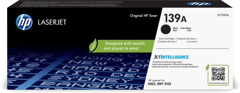 HP 139A (W1390A) Lazerinė kasetė, Juoda