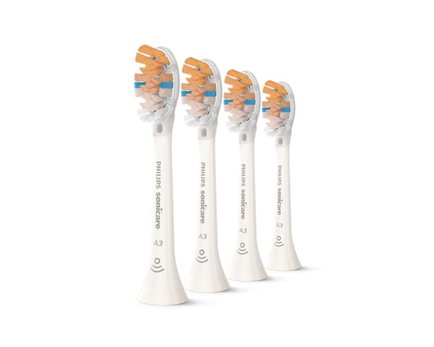 Philips Sonicare A3 Premium All-in-One HX9094/87 Sonic Dantų šepetėlio galvutės, Balta