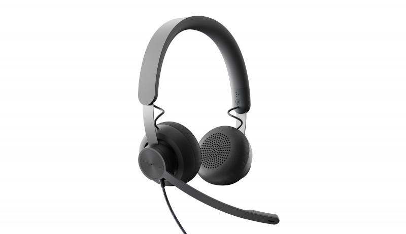 Logitech Zone Wired MS Teams Laidinės ausinės, USB-C/USB-A, Graphite