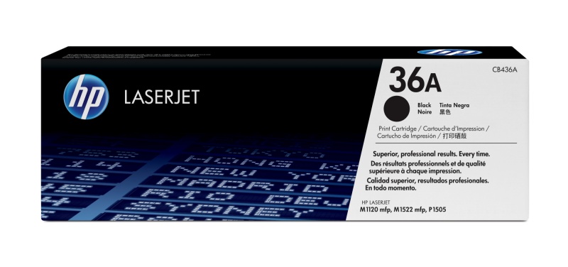 HP 36A (CB436A) Lazerinė kasetė, Juoda