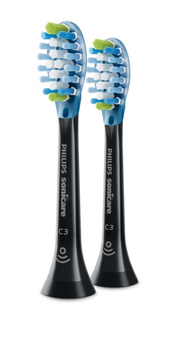 Philips Sonicare C3 Premium Plaque Defence HX9042/88 Sonic Dantų šepetėlio galvutės, Juoda