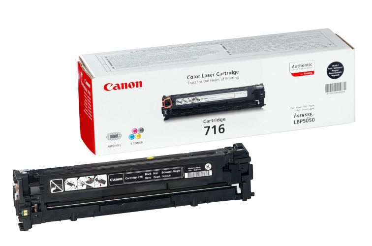 Canon CRG 716 (1980B002) Lazerinė kasetė, Juoda