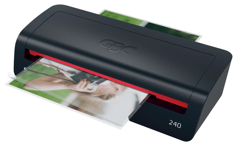 GBC 240 Home Office Laminavimo aparatas A4, 400 mm/min, Juoda/Raudona