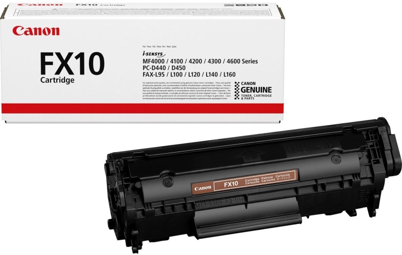 Canon CRG FX10 (0263B002) Lazerinė kasetė, Juoda