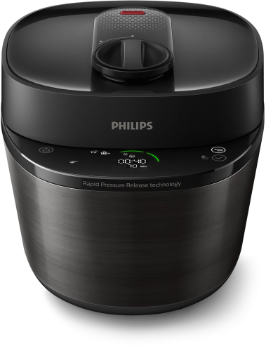 Philips All-in-One HD2151/40 Daugiafunkcinis puodas 5 L, 1000 W, Juoda