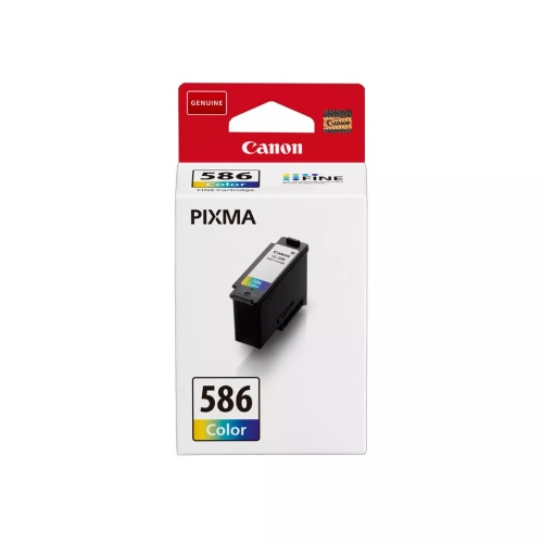 Canon CL-586 Color (6227C001) Rašalinė kasetė, Žydra, Purpurinė, Geltona