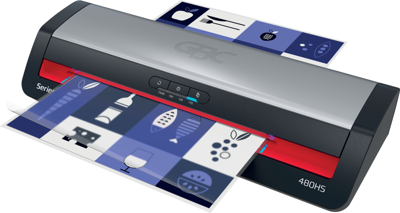 GBC 480HS Office Laminavimo aparatas A3, 800 mm/min, Juoda/Pilka