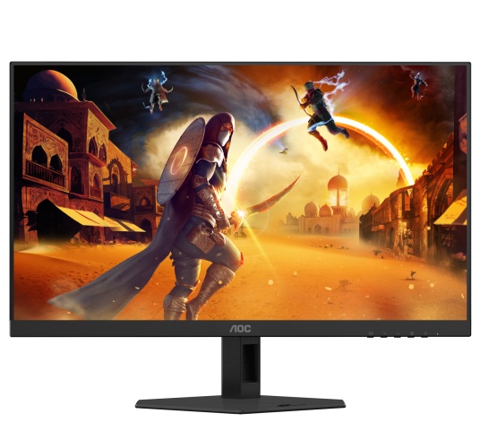 AOC G4 27G4HRE Monitorius 27'' Fast IPS FHD 1920x1080, 1 ms, 300 cd/m2, 200 Hz, Juoda