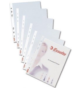 Įmautės Esselte, A4, 55 mikr., blizgios (100) 0809-107