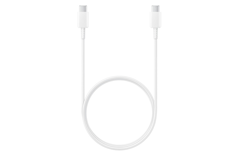 Samsung EP-DA705 USB-C Male į USB-C Male Kabelis 1m, Balta