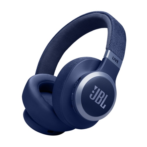 JBL Live 770NC Belaidės/Laidinės ausinės, Bluetooth, 3.5mm jack, Mėlyna