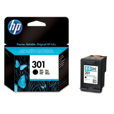 HP 301 (CH561EE) Rašalinė kasetė, Juoda