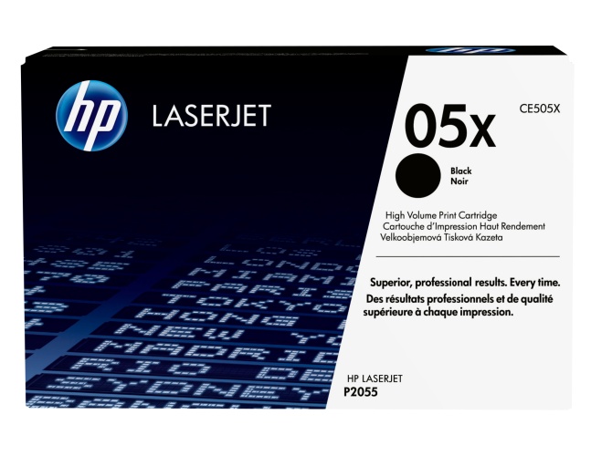 HP 05X (CE505X) Lazerinė kasetė, Juoda