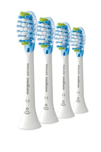 Philips Sonicare C3 Premium Plaque Defence HX9044/87 Sonic Dantų šepetėlio galvutės, Balta