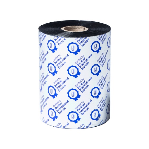Brother BWS-1D600-110 Standard Wax Terminio perdavimo rašalo juosta 110mm x 600m, Juoda