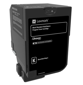 Lexmark 74C2SK0 Lazerinė kasetė, Juoda