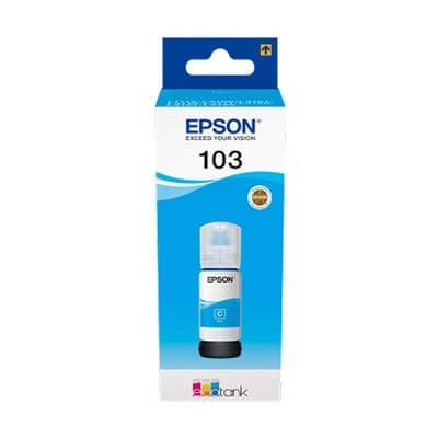 Epson 103 EcoTank (C13T00S24A) Rašalo papildymo buteliukas, Žydra