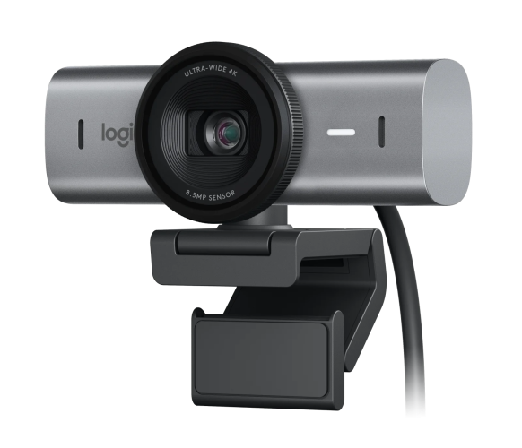 Logitech MX Brio 705 for Business Internetinė kamera, 8.5 MP, 4K Ultra HD 4096x2160, USB-C, Graphite
