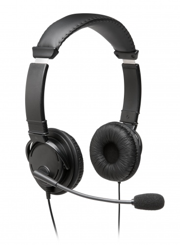 Kensington Classic Laidinės ausinės, USB-A, Juoda