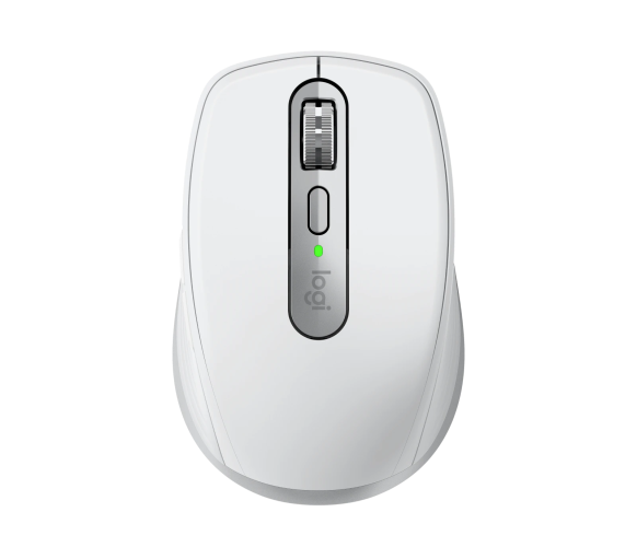 Belaidė pelė Logitech MX Anywhere 3S - RF Wireless + Bluetooth, Laser, 8000 DPI, Pale Grey (White)