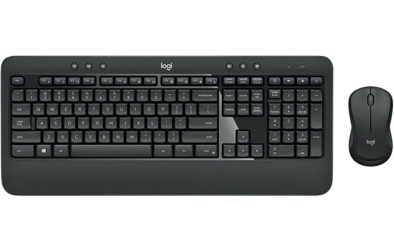 Logitech MK540 Advanced Combo Belaidė klaviatūra + pelė, US, Juoda