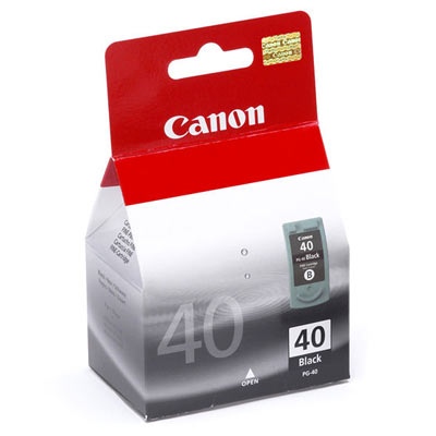 Canon PG-40 Black (0615B001) Rašalinė kasetė, Juoda