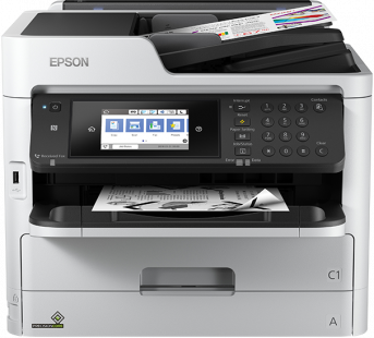Epson WorkForce Pro WF-M5799DWF Spausdintuvas rašalinis B/W MFP A4, Counter From 100K to 180K (Used)