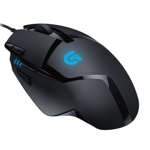Logitech G402 Hyperion Fury Laidinė žaidimų pelė USB-A 4000 DPI, Juoda