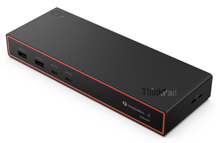 Lenovo ThinkPad Thunderbolt 4 Smart Dock Gen2 7500 (40BE0135EU) Jungčių stotelė, Eclipse Black